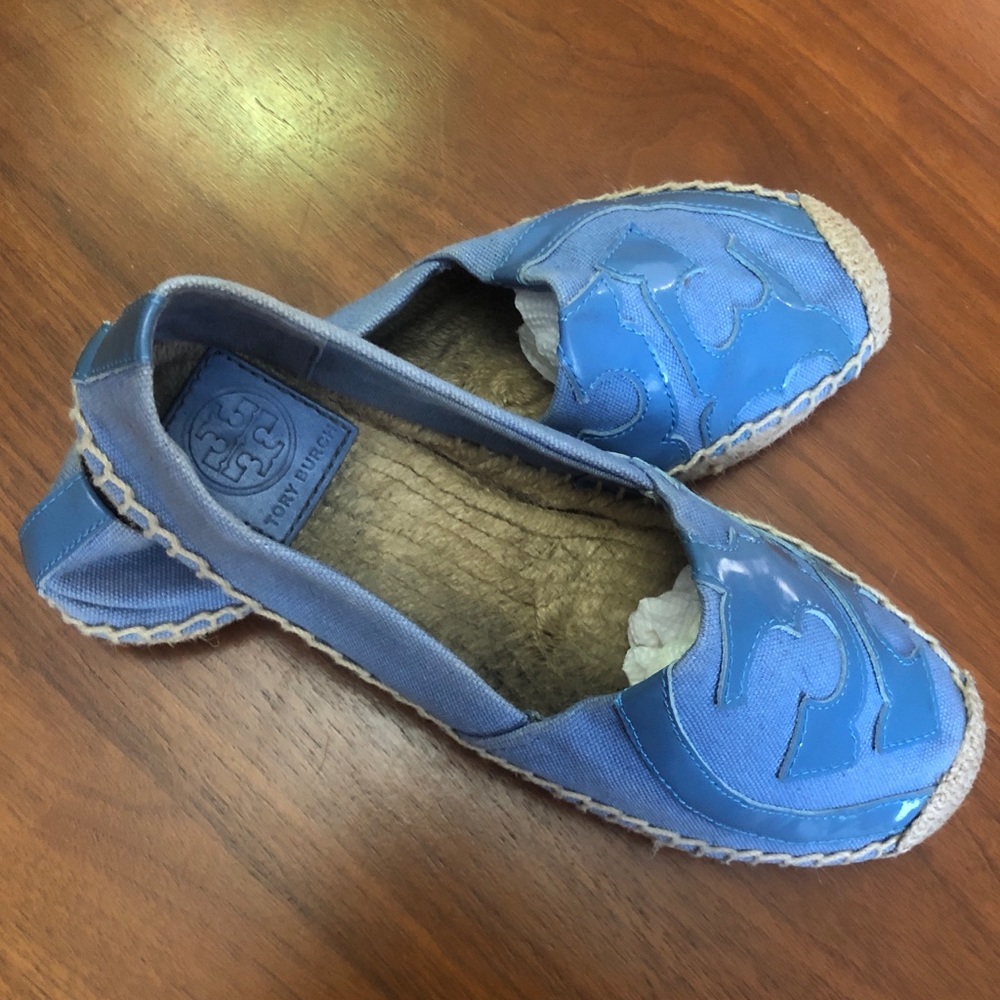 Tory Burch | Espadrille Flats Lonnie | Blue | Size 5.5